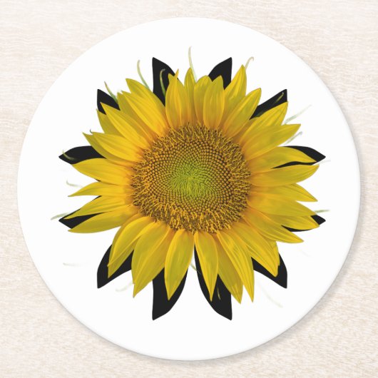 Dessous-de-verre Rond En Papier Paper Coaster (Devant)