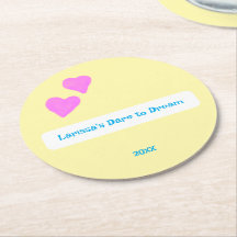 Pink Hand-drawn Hearts For Dreamers