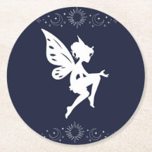 porta copos de fada redondo Neutro