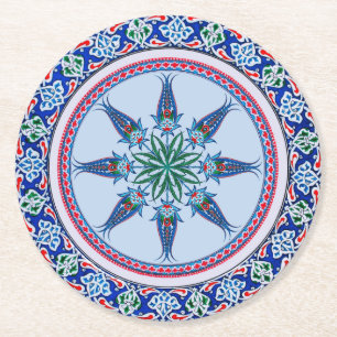Dessous-de-verre Rond En Papier Protège-cahiers