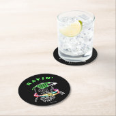Dessous-de-verre Rond En Papier Ravin (En situation)