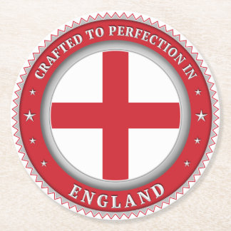 Dessous-de-verre Rond En Papier Réalisé À La Perfection En Angleterre