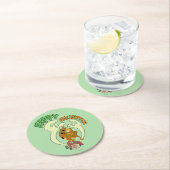 Dessous-de-verre Rond En Papier Scooby-Doo | Bonne Halloween (En situation)