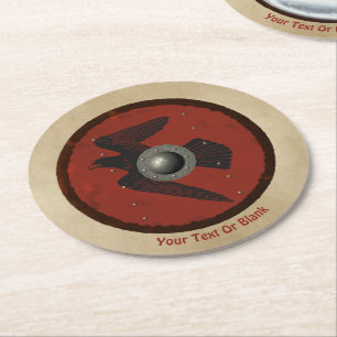 Dessous-de-verre Rond En Papier Shield