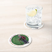 Dessous-de-verre Rond En Papier Shoot pool Not People (En situation)