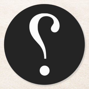 Dessous-de-verre Rond En Papier sNARK mARK {ironicon}