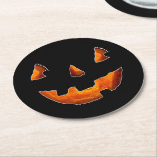 Dessous-de-verre Rond En Papier Soirée Halloween