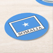 Dessous-de-verre Rond En Papier Somalie (Incliné)