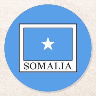 Dessous-de-verre Rond En Papier Somalie