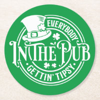 St Patrick Day - Drôle Dessous de verre de Taverne