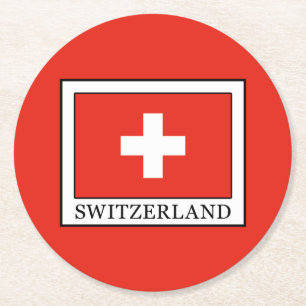 Dessous-de-verre Rond En Papier Suisse