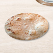 Dessous-de-verre Rond En Papier Tortilla (Incliné)