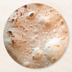 Dessous-de-verre Rond En Papier Tortilla