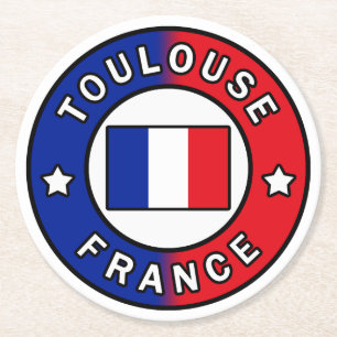 Dessous-de-verre Rond En Papier Toulouse France