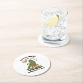 Dessous-de-verre Rond En Papier Tout est Figurable (En situation)