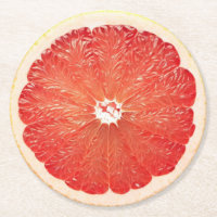 Ultra-réalisme Pamplemousse à découpe Beverage Coa