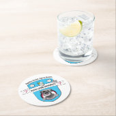 Dessous-de-verre Rond En Papier Université Pluto Living (En situation)