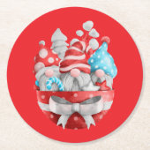 Dessous-de-verre Rond En Papier Untersetzer - (Devant)