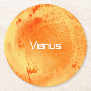Dessous-de-verre Rond En Papier Vénus