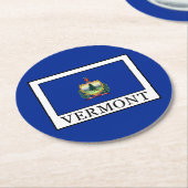 Dessous-de-verre Rond En Papier Vermont (Incliné)