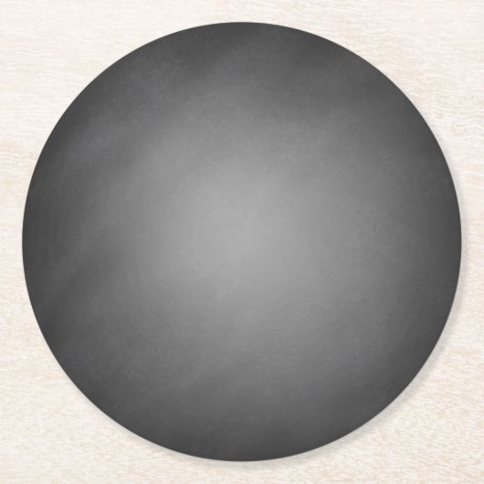 Dessous-de-verre Rond En Papier Vignette Chalkboard tendance (Devant)