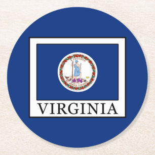 Dessous-de-verre Rond En Papier Virginie