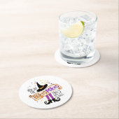 Dessous-de-verre Rond En Papier Vous faites le Hokus Pokus Witch Magic ID982 (En situation)