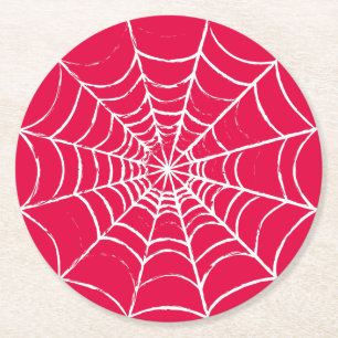 Dessous-de-verre Rond En Papier Web rose