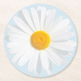Dessous-de-verre Rond En Papier White