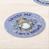 Dessous-de-verre Rond En Papier Wizard (Incliné)