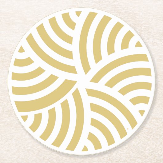 Dessous-de-verre Rond En Papier Zdanice Underlägg Papper (Devant)