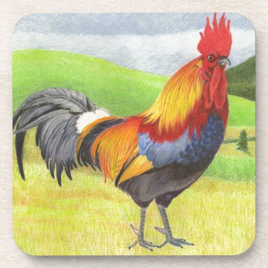 Dessous-de-verre Rooster (Devant)
