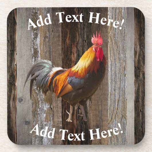 Dessous-de-verre Rooster (Devant)