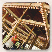 Dessous-de-verre Rooster du carrousel rétro (Devant)