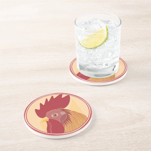 Dessous de verre Rooster Sandstone (Côté)