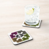 Dessous-de-verre Rorschach Inkblot Test Art Amusant (Côté Droit)