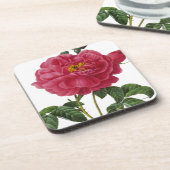 Dessous-de-verre Rosa Gallica (Côté gauche)