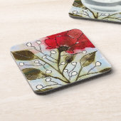 Dessous-de-verre Rose (Côté gauche)