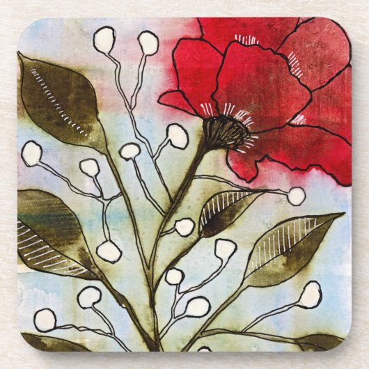 Dessous-de-verre Rose (Devant)