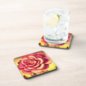 Dessous-de-verre Rose (Côté Droit)