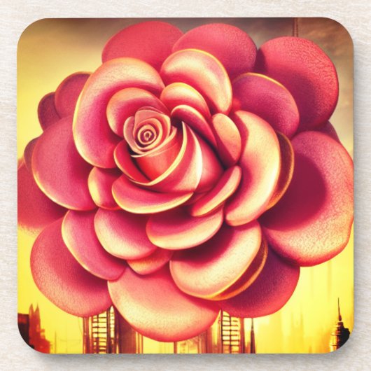 Dessous-de-verre Rose (Devant)