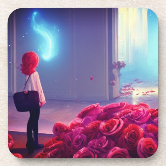 Dessous-de-verre Rose (Devant)