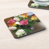 Dessous-de-verre Rose (Côté gauche)