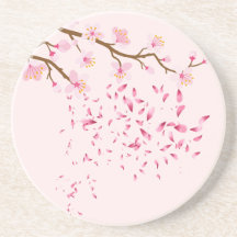 Dessous de verre rose