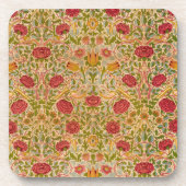 Dessous-de-verre Rose, 1883 par William Morris (Devant)