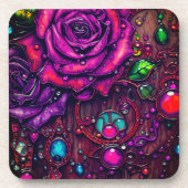 Dessous-de-verre Rose Ai (Devant)