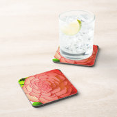 Dessous-de-verre Rose Artsy (Côté Droit)