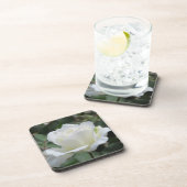 Dessous-de-verre Rose Blanche (Côté Droit)