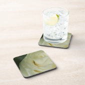 Dessous-de-verre Rose blanche (Côté Droit)