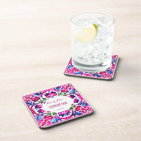 Rose bleu mexicain carrelage nuptiale douche maria